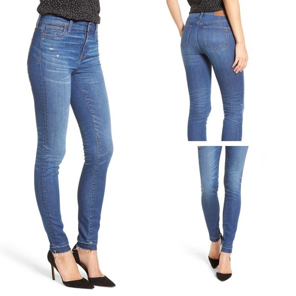 Madewell Denim - Madewell 9" High Rise Skinny Skinny Jeans Sz 29